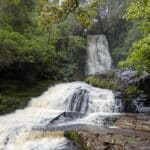 McLean Falls in the Catlins region of Otago, New Zealand.
