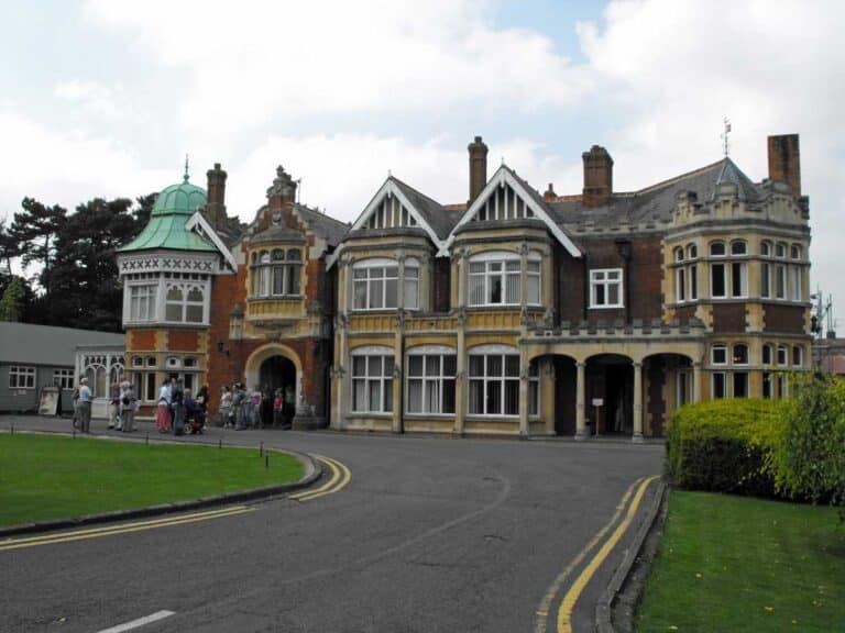 Bletchley Park in Milton Keynes.