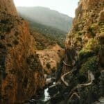 The Caminito del Rey near Malaga, Spain.