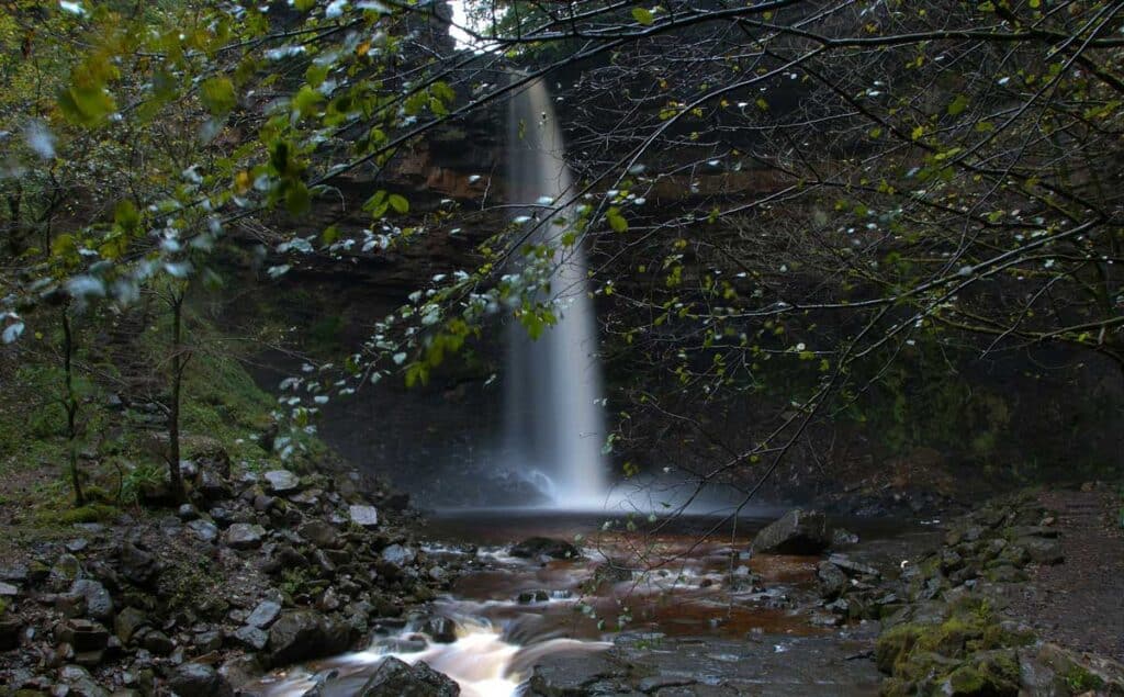 Hardraw Force in Leyburn, North Yorkshire.