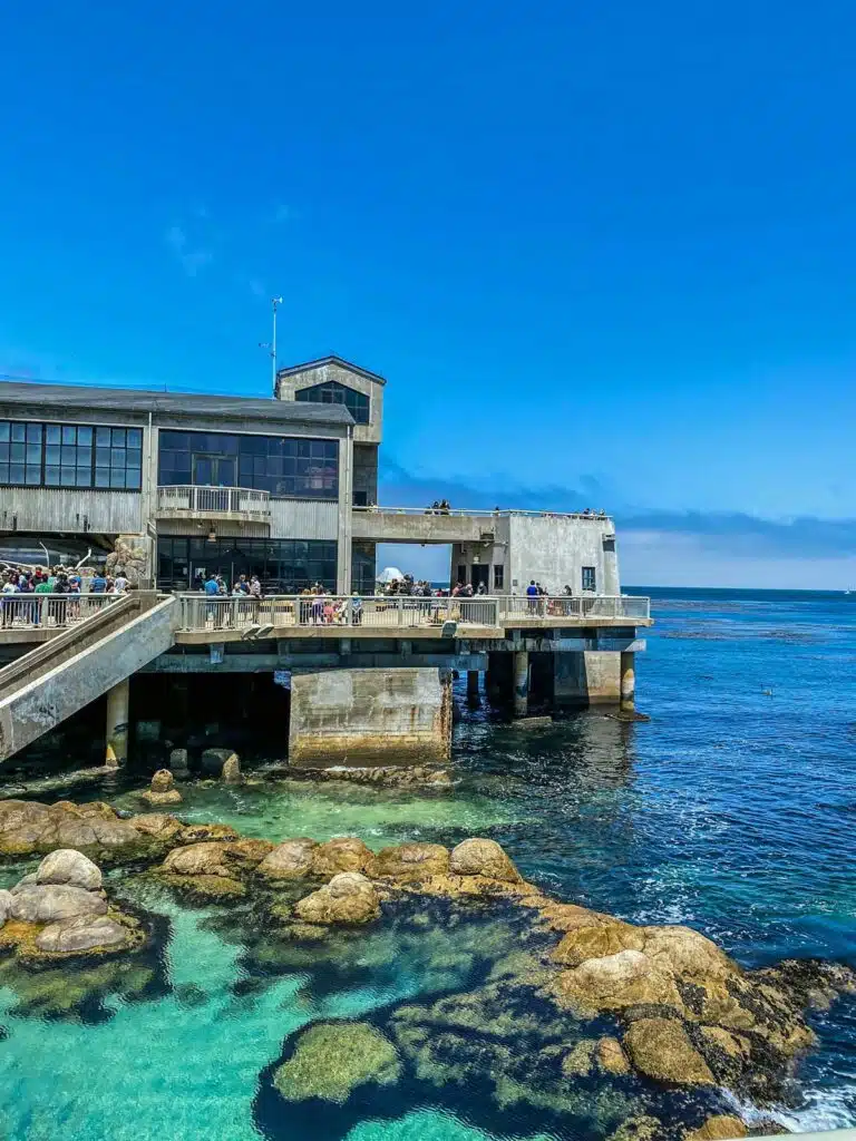The Monterey Bay Aquarium in Monterey, California.