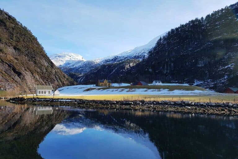 Fjord views aboard a Mostraumen cruise.