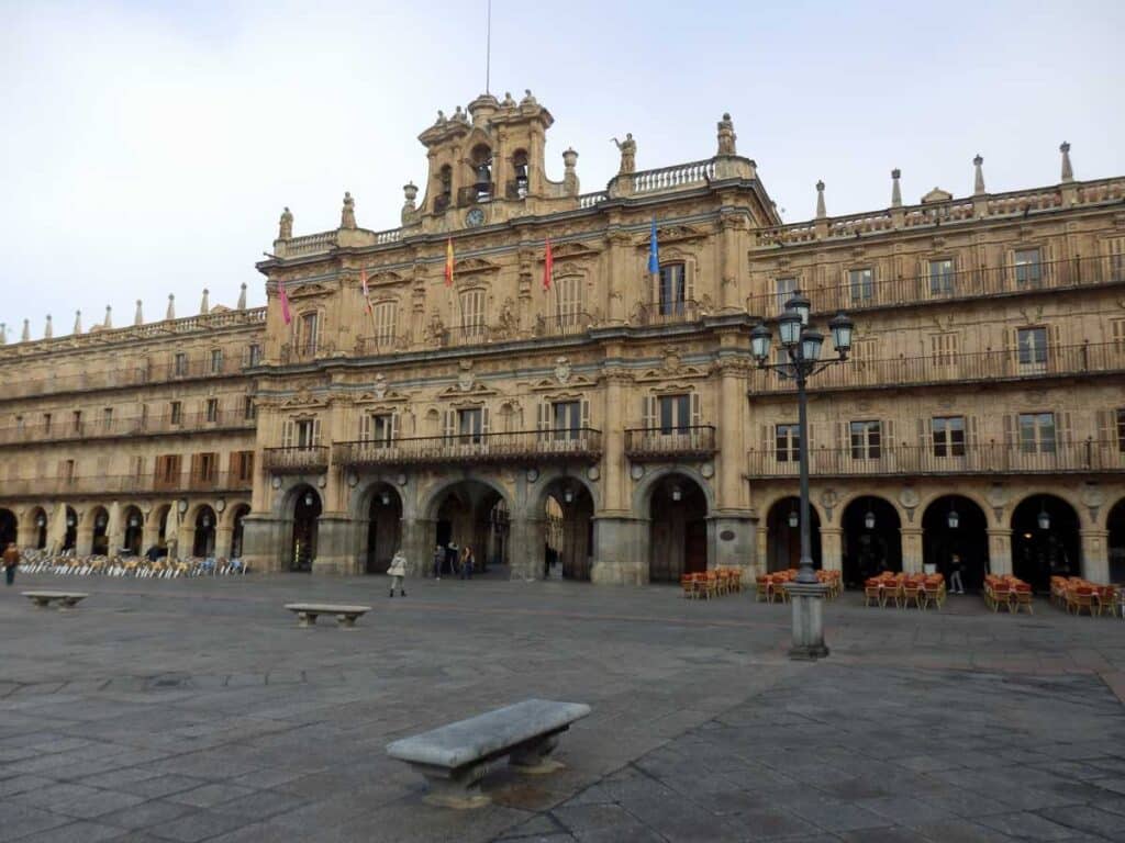 Plaza Mayor in Salamanca, Spain.