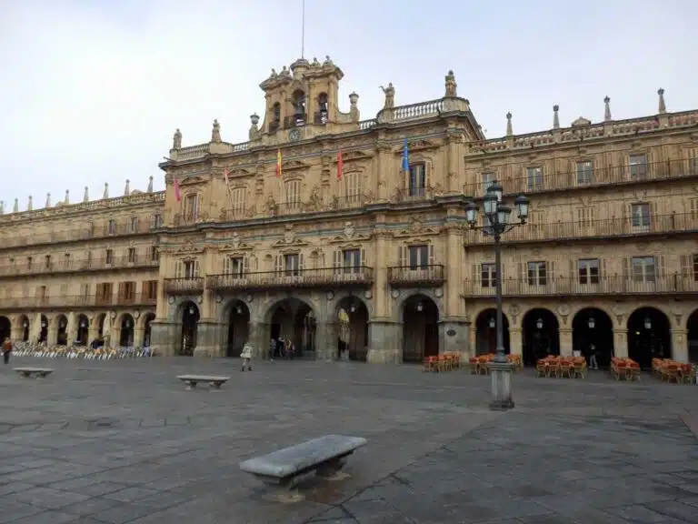 Plaza Mayor in Salamanca, Spain.
