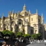 Segovia's Gothic cathedral.