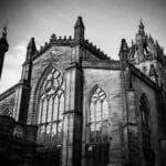 St Giles' Cathedral in Edinburgh, Scotland.