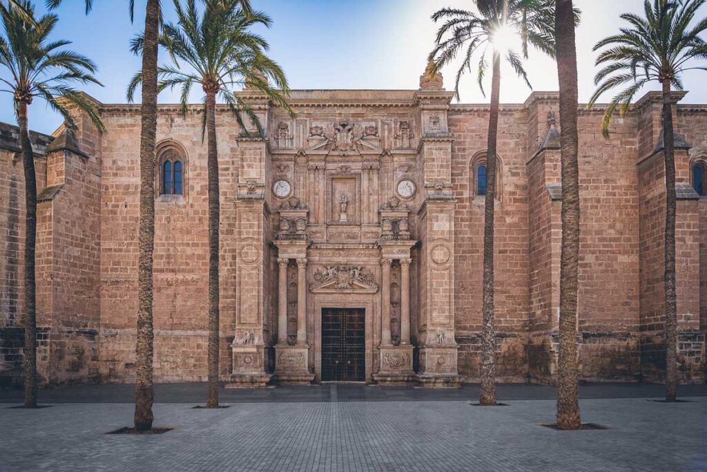 Almeria Cathedral in Andalucia, Spain.