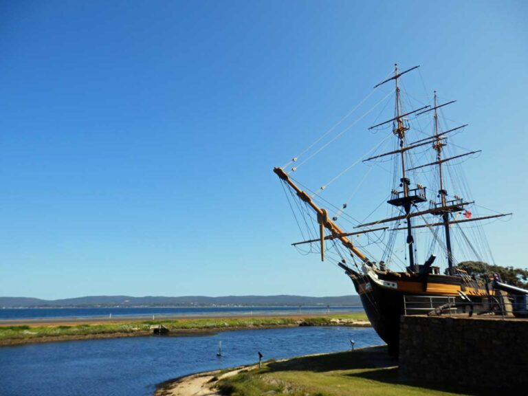 The Brig Amity in Albany, Western Australia.