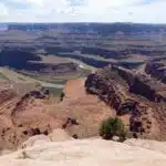 Dead Horse Point near Moab in Utah.