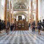 Inside the Hofkirche, Innsbruck.