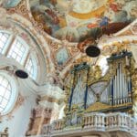 The organ at St James' Cathedral, Innsbruck.
