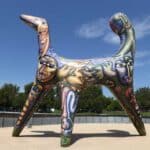 Angel by Deborah Halpern in Birrarung Marr, Melbourne.