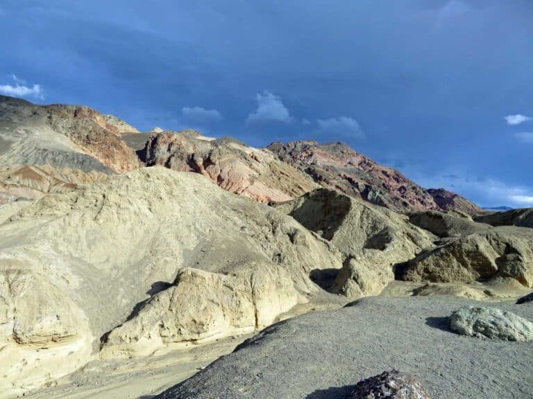Artists Palette in Death Valley National Park, California.