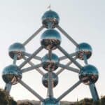The Atomium in Brussels, Belgium.