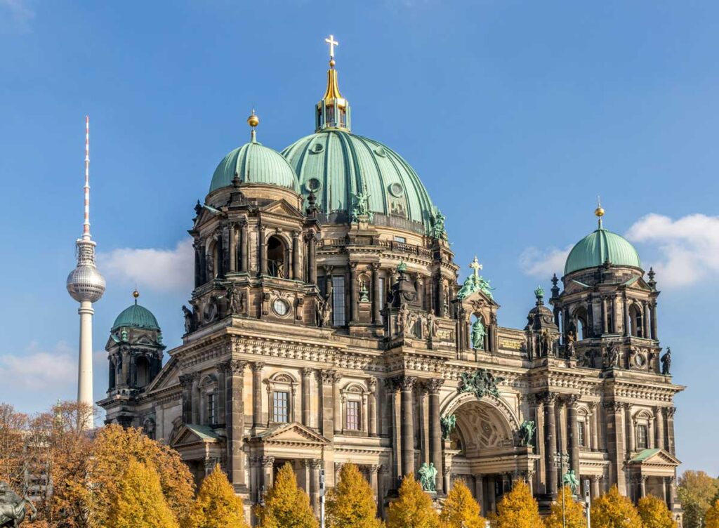 Berlin Cathedral in Berlin, Germany.