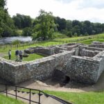 The Bathhouse at Chesters Roman Fort, Northumberland.