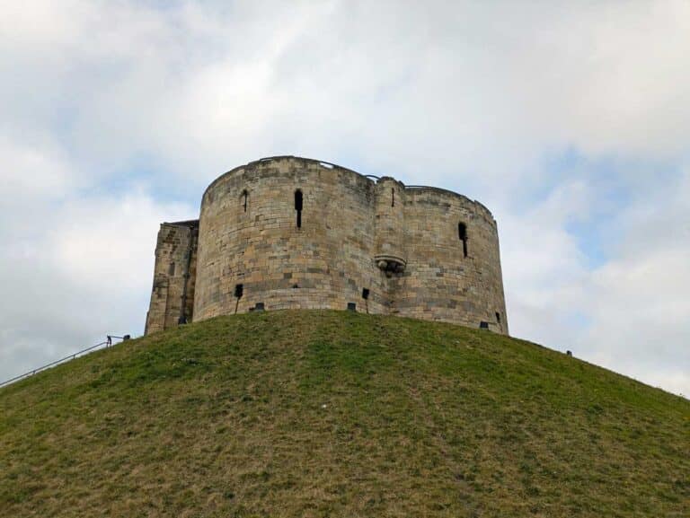 Clifford's Tower in York.