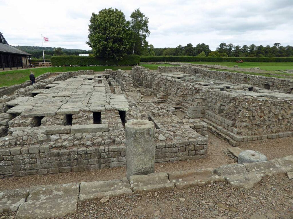Corbridge Roman Town near Hexham, Northumberland.