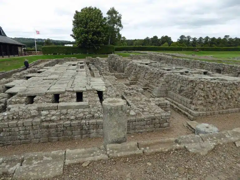Corbridge Roman Town near Hexham, Northumberland.