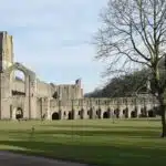 Fountains Abbey in Ripon, North Yorkshire.