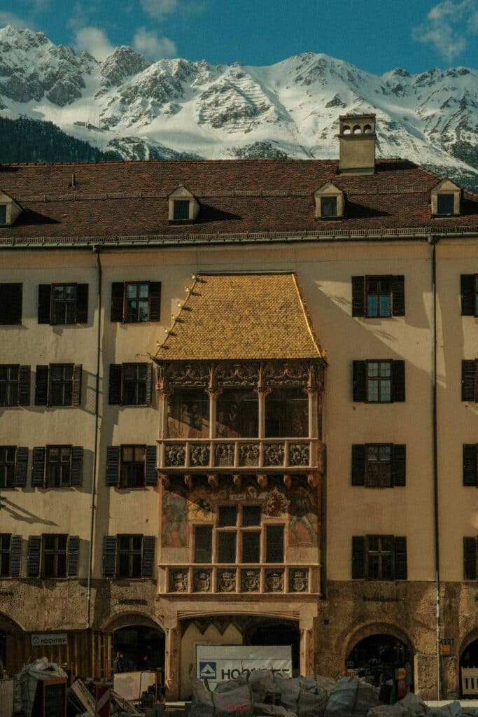 The Golden Roof in Innsbruck, Austria.