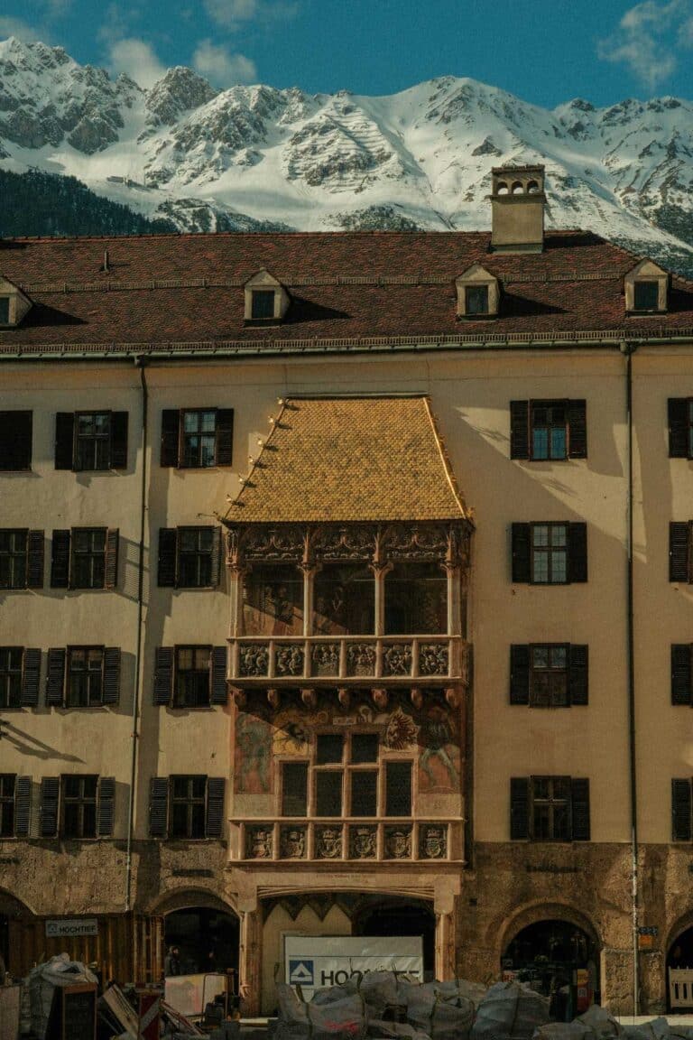 The Golden Roof in Innsbruck, Austria.