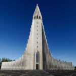Hallgrimskirkja in Reykjavik, Iceland.