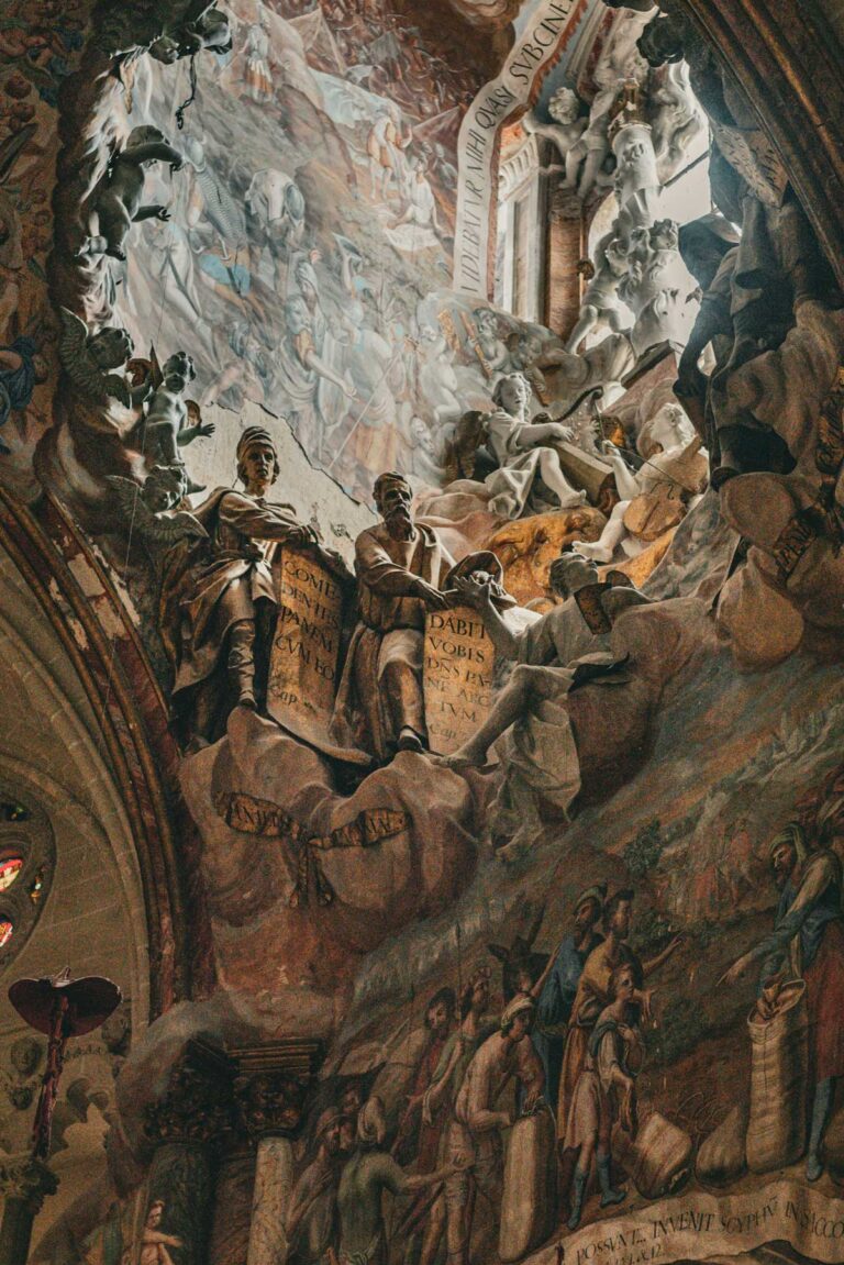 Inside Toledo Cathedral, Spain.