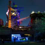 Lanschaftspark Duisburg Nord in Duisburg,, Germany.