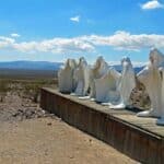 The Last Supper in Rhyolite, Nevada.