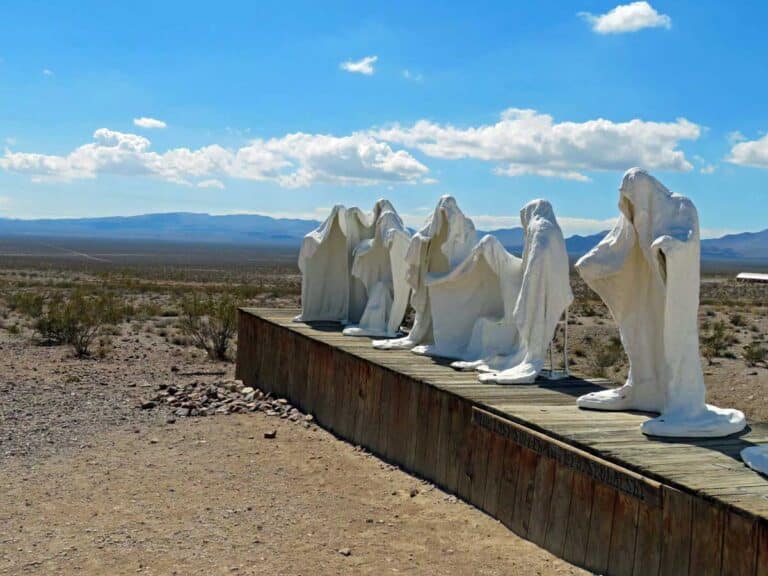The Last Supper in Rhyolite, Nevada.