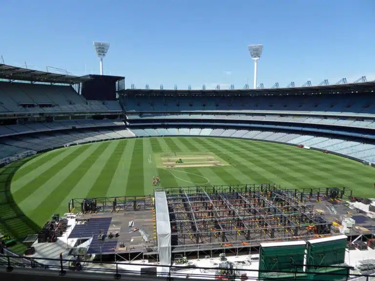 The MCG is Australia's largest sports stadium.