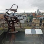 The view from the top of Newcastle Castle.