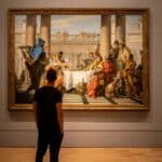 Inside the NGV International, Melbourne.