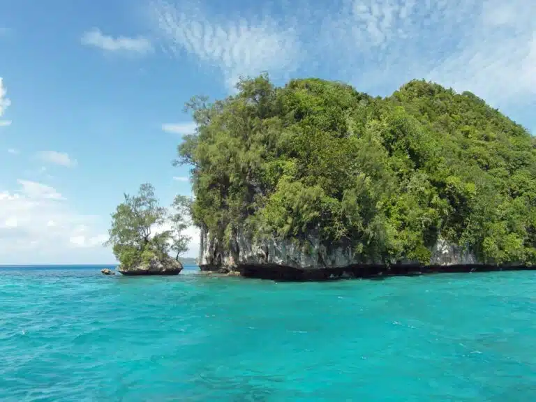 One of Palau's Rock Islands.