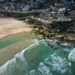 Tamarama Beach on the Bondi to Coogee Walk in Sydney.