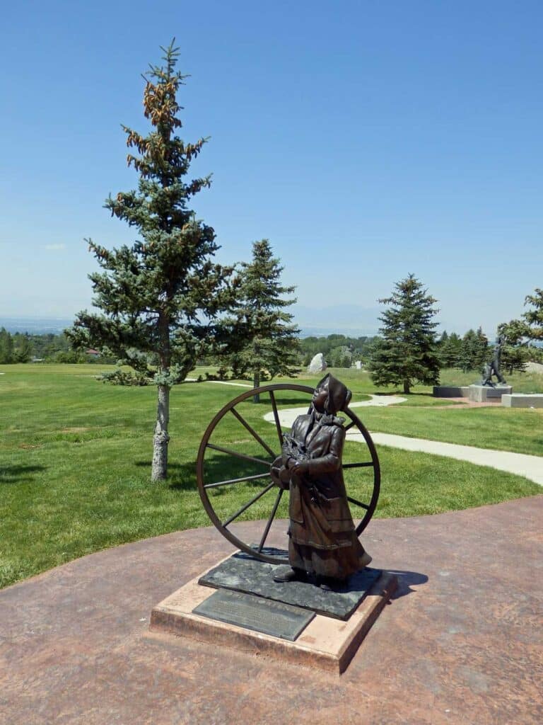 This Is The Place Heritage Park near Salt Lake City, Utah.