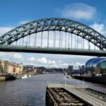 The Tyne Bridge in Newcastle, North-East England.