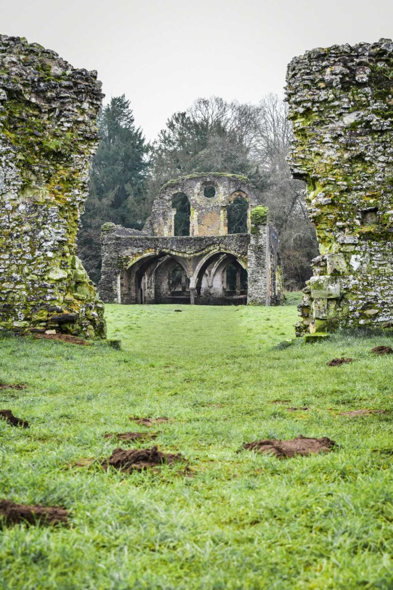 Waverley Abbey in Farnham, Surrey.