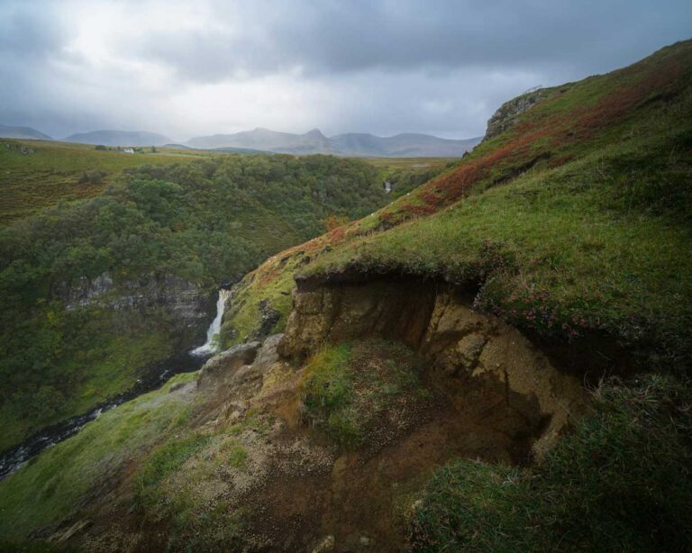 Lealt Falls on the Isle of Skye.