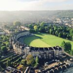 Royal Crescent in Bath, Somerset.