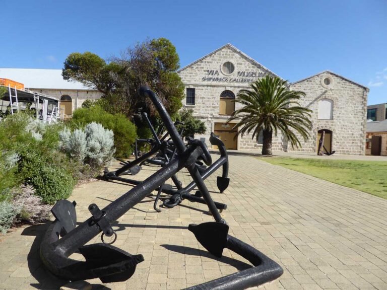 The WA Shipwrecks Museum in Fremantle, Western Australia.