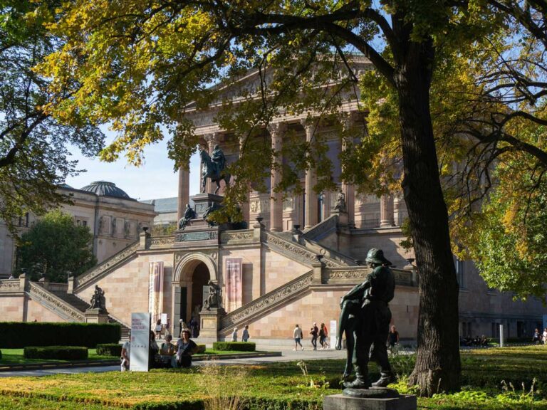 The Alte Nationalgalerie in Berlin, Germany.
