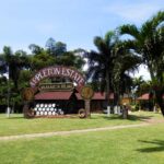 The Appleton Estate rum distillery in Jamaica.
