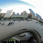 Chicago reflected in Cloud Gate.