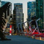 Douglas Coupland's Digital Orca in Vancouver, Canada.
