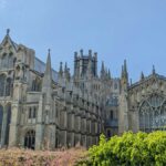 Ely Cathedral in Cambridgeshire, England.