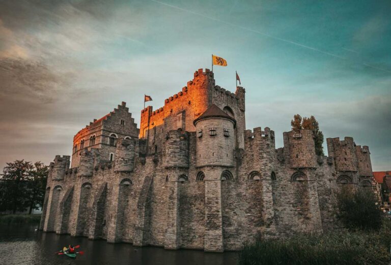The Gravensteen in Ghent, Belgium.