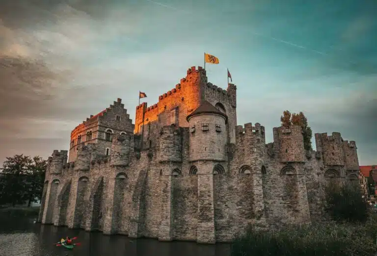 The Gravensteen in Ghent, Belgium.