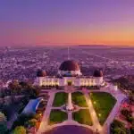 Griffith Observatory in Los Angeles, California.
